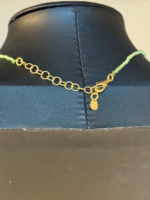 Michael Michaud Desert Flower Peridot Pendant Necklace View 3