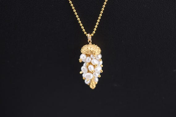 Catherine Weitzman Jellyfish Necklace-Sealife Jewelry-Unique