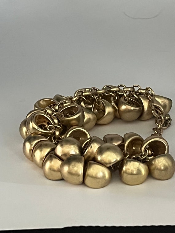 Lia Sophia Chunky Gold Tone Chunky Bracelet - image 2