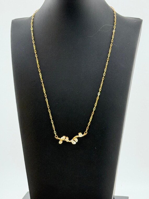 Michael Michaud Jasmine Single Branch Pendant Nec… - image 1