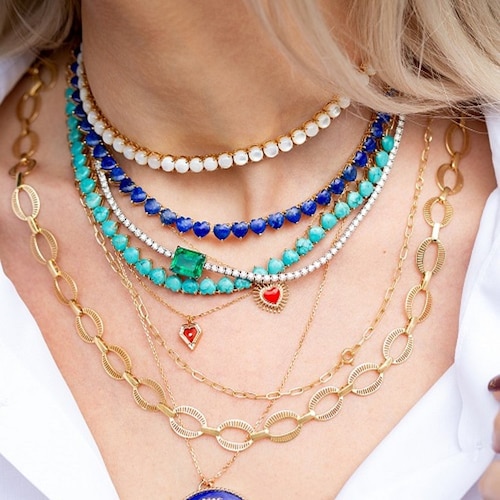 マイケル・ミショー リーフ＆バッド ロングパールドロップワイヤー