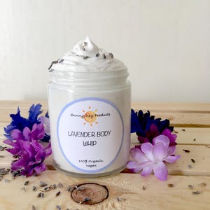 Lavender Body Butter | Lavender  Magnesium Lotion  | Lavender Muscle Rub | Lavender Cream | Magnesium Body butter | Vegan Lotion