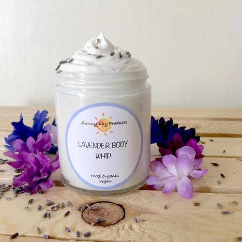 Lavender Body Butter | Lavender  Magnesium Lotion  | Lavender Muscle Rub | Lavender Cream | Magnesium Body butter | Vegan Lotion