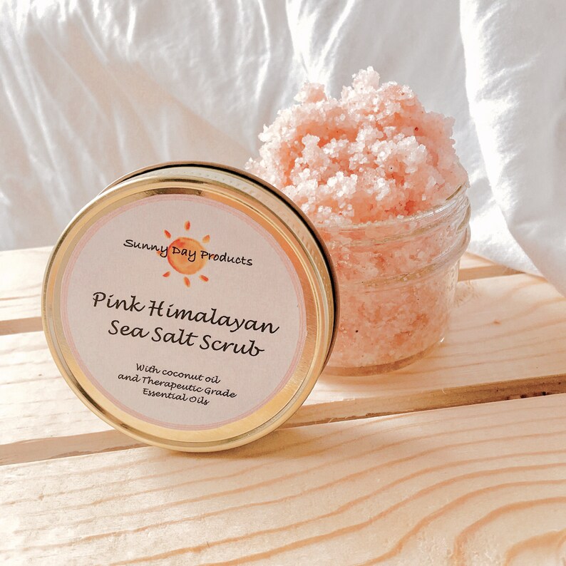 Himalayan Salt Gentle Face Scrub Cleansing Body Scrub Body Etsy