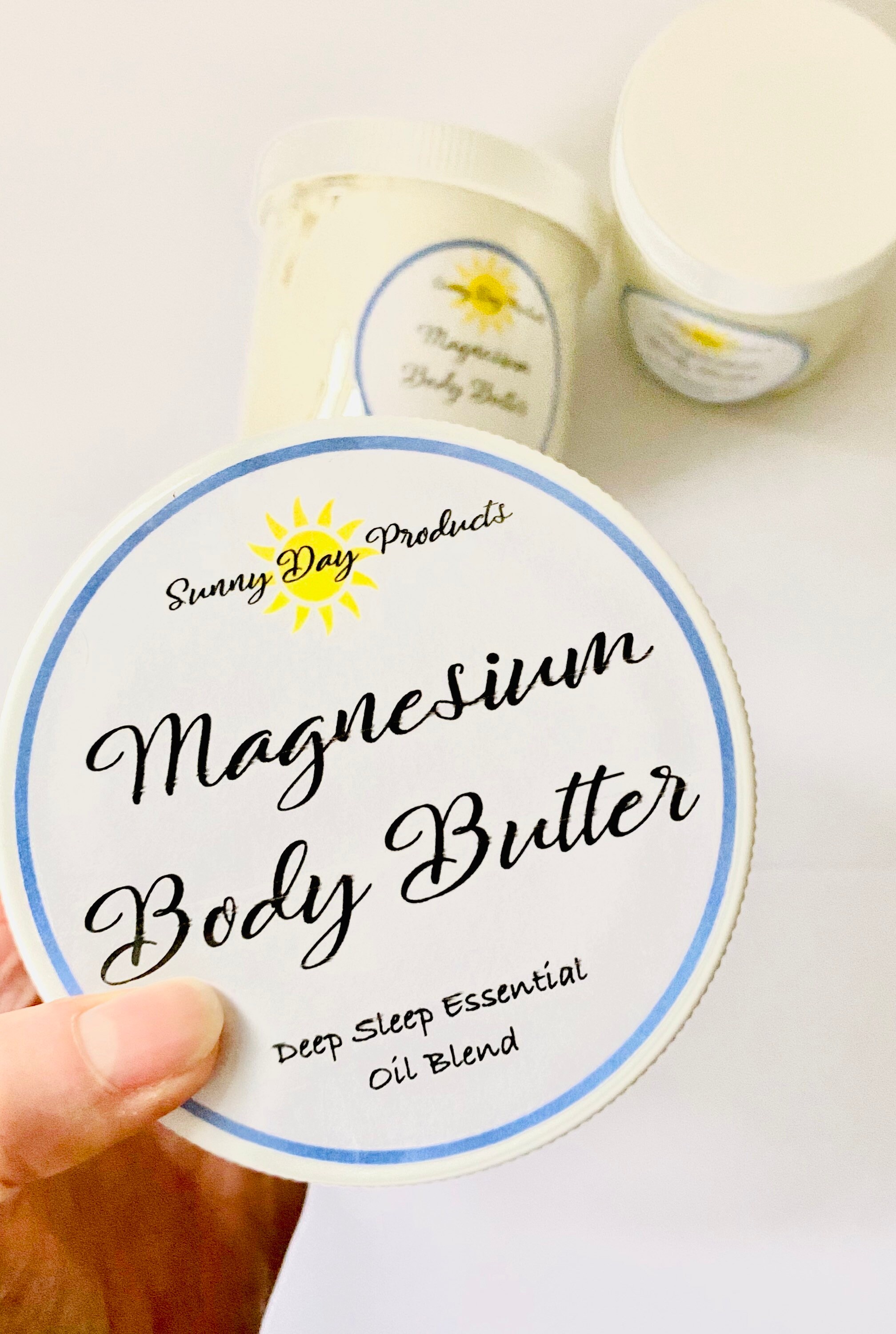 Magnesium Body Butter Magnesium Body Lotion Muscle Pain Relief Natural