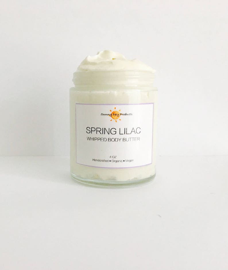 Lilac Body Butter Lilac Body Lotion Whipped Lilac Scented Lotion Self
