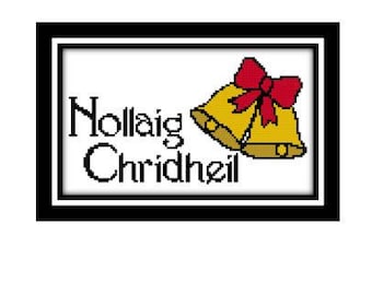 christmas cross stitch pattern scottish gaelic nollaig chridheil meaning merry christmas design pdf pattern digital file instant download - Merry Christmas In Gaelic christmas cross stitch pattern scottish gaelic nollaig chridheil meaning merry christmas design pdf pattern digital file instant download - Merry Christmas In Gaelic