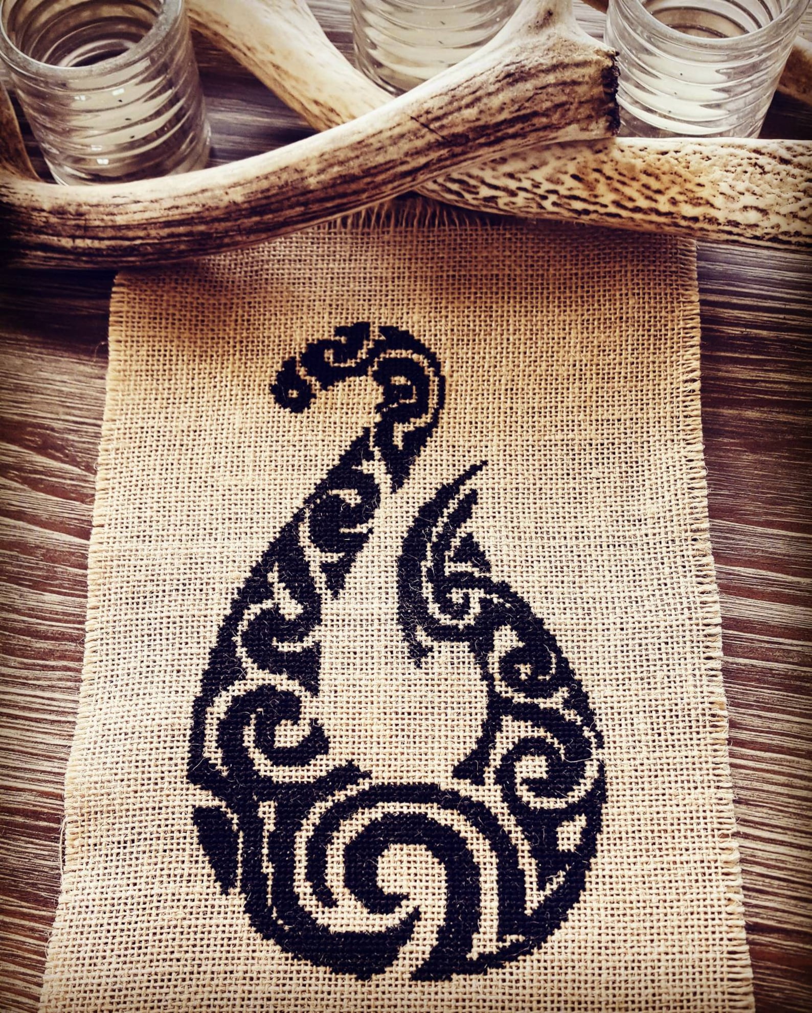 New Zealand Cross Stitch Pattern Hei Matau Maori Fish Hook Etsy
