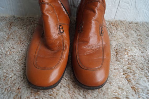 leather dress boots mens