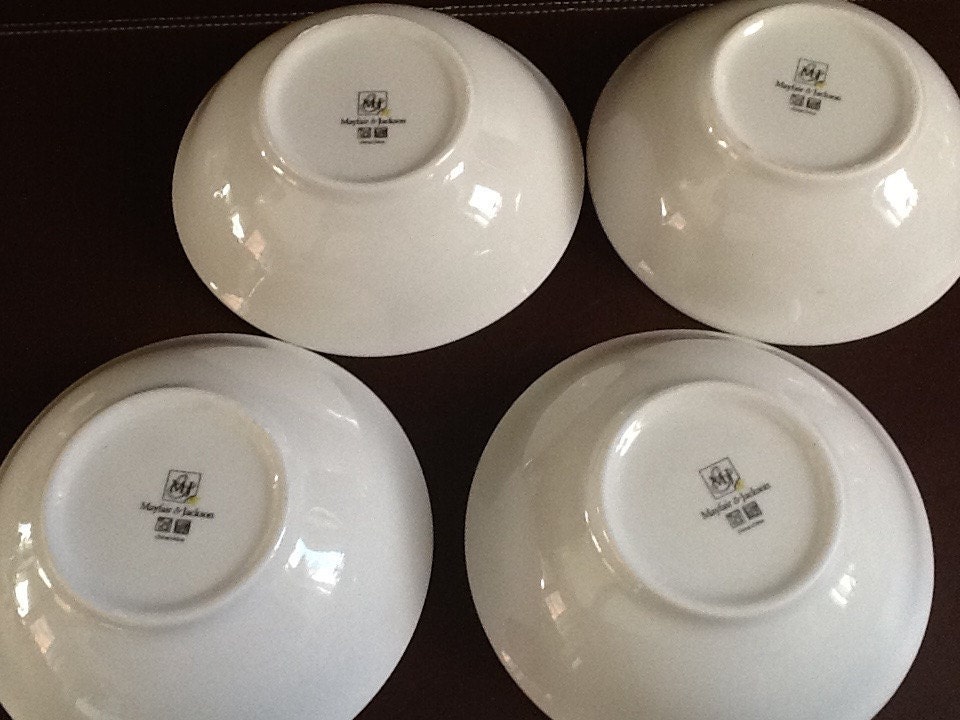 Mayfair and Jackson presents Set of Four Bowls Etsy Canada
