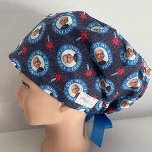 Women’s Surgical Scrub Hat~Euro Style~COVID~Vaccination~Vaccine