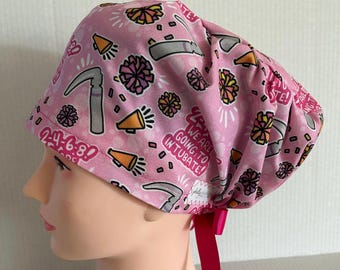 Women's Surgical Scrub Hat~Euro Style~Intubation~Laryngoscope~Anesthesia~Anesthesiologist~CRNA~ENT