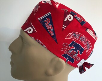 Phillies Skull Cap | Etsy