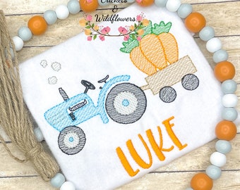 Easter Shirt for Boy, Easter Tractor with Carrots Shirt, Personalized Easter Shirt, Easter Tractor Shirt, Boys Easter Shirt, Tractor Shirt