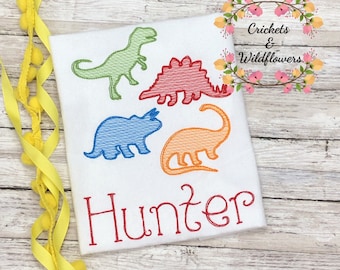 Dinosaur Shirt for Boy, Dinosaur Birthday Shirt, Personalized Dinosaur Shirt, Dino Shirt for Boys, Dinosaur Shirt Toddler, Toddler Boy Shirt