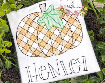 Pumpkin Shirt for Boy, Pumpkin Patch Shirt for Boy, Personalized Pumpkin Shirt for Boy, Fall Shirt for Boy, Personalized Fall Shirt, A-Z