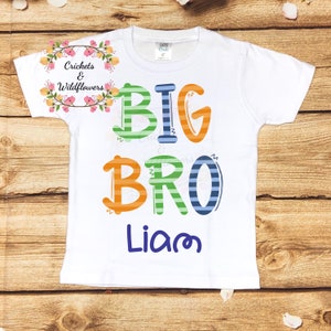 Big Bro Shirt, Big Brother Shirt, Big Brother Announcement, Little Brother Shirt, Lil Bro Shirt, Big Brother Announcement, Big Brother