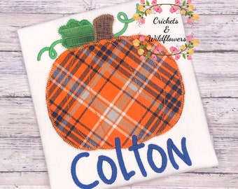 Pumpkin Shirt for Boy, Pumpkin Patch Shirt for Boy, Personalized Pumpkin Shirt for Boy, Halloween Shirt for Boy, Personalized Fall Shirt,