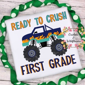 Back to School Shirt, Hello 1st Grade Back To School Shirt, First Day of School Shirt for Boy, Personalized Back to School Shirt, First Grad