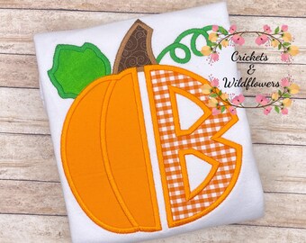 Pumpkin Shirt for Boy, Pumpkin Patch Shirt for Boy, Personalized Pumpkin Shirt for Boy, Fall Shirt for Boy, Personalized Fall Shirt, A-Z