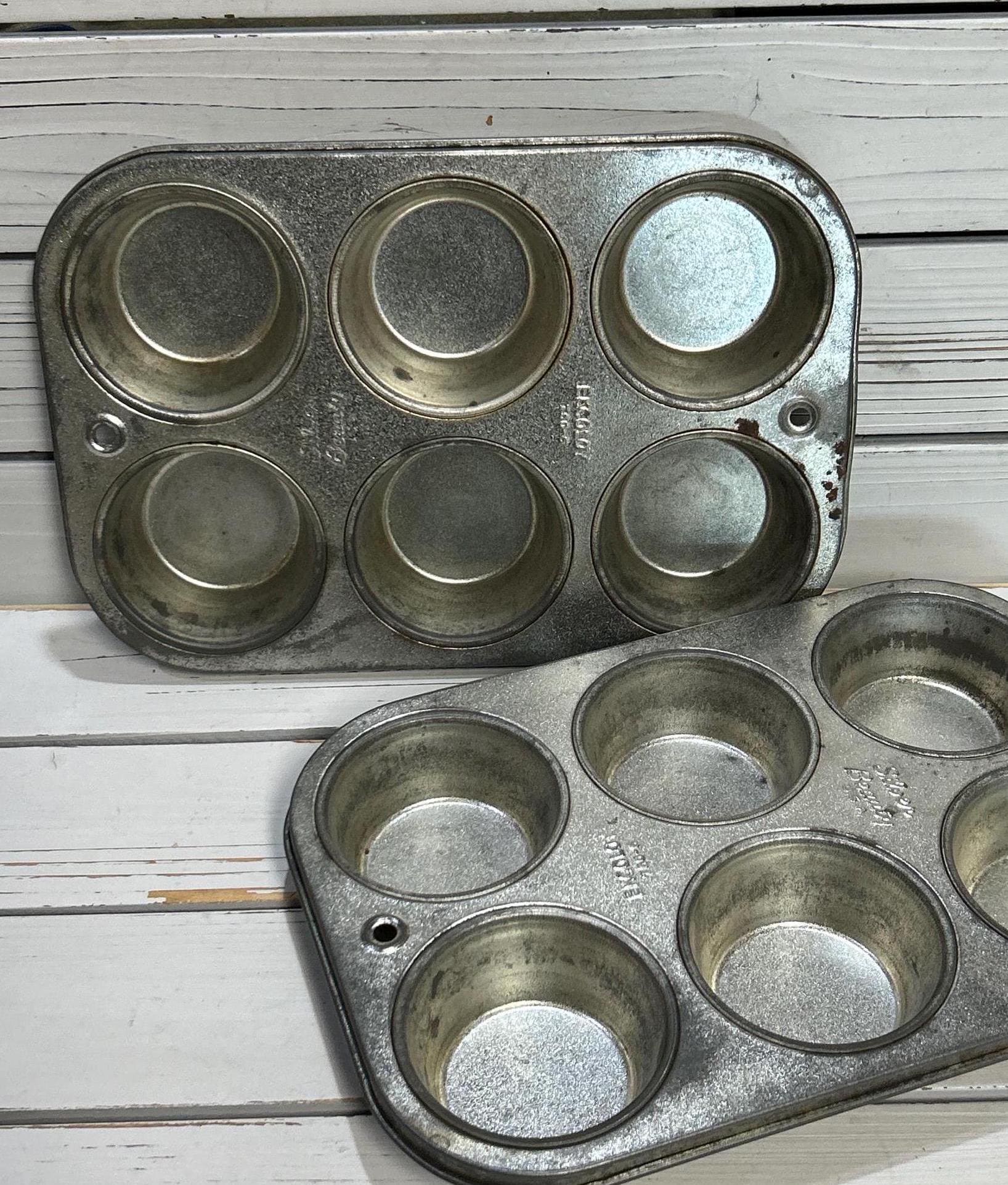 Vintage Muffin Cupcake Tins