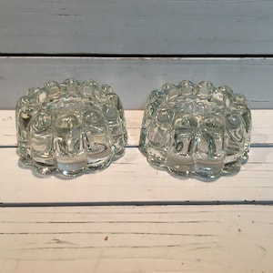Princess House 3 way candlestick set 2