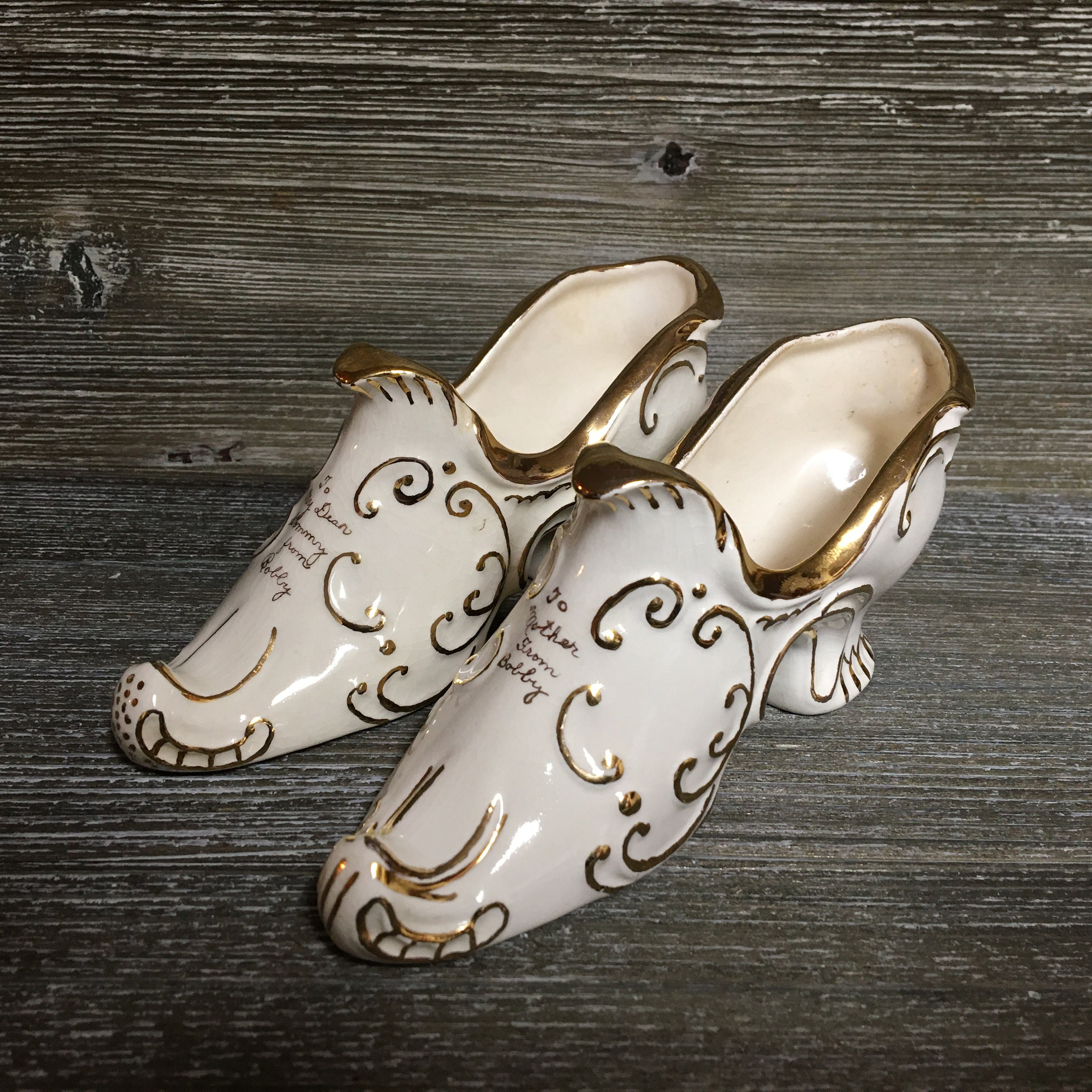 中国の古い靴の置物 Vintage China Shoe - Etsy