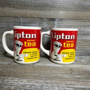 Vintage Advertising Mugs - Etsy