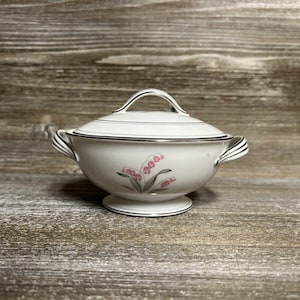 Vintage Noritake Crest sugar dish made in Japan/Mid century sugar dish