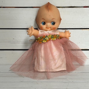 Vintage kewpie doll/ Crafting kewpie doll/ Midcentury kewpie