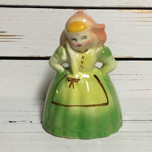 Vintage Dutch girl floral planter/ Vintage florist planter/ Collectible vintage planter