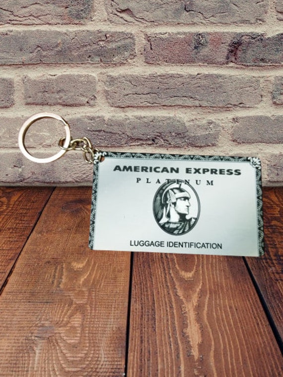 american express luggage tags American Express Platinum luggage