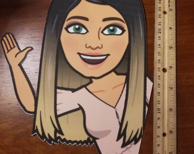 Custom Bitmoji Sticker Sheet Bitmoji Classroom Decor Etsy