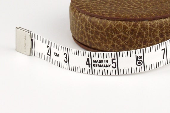 Ruban à mesurer rétractable pour tissu corporel Housse en cuir PU