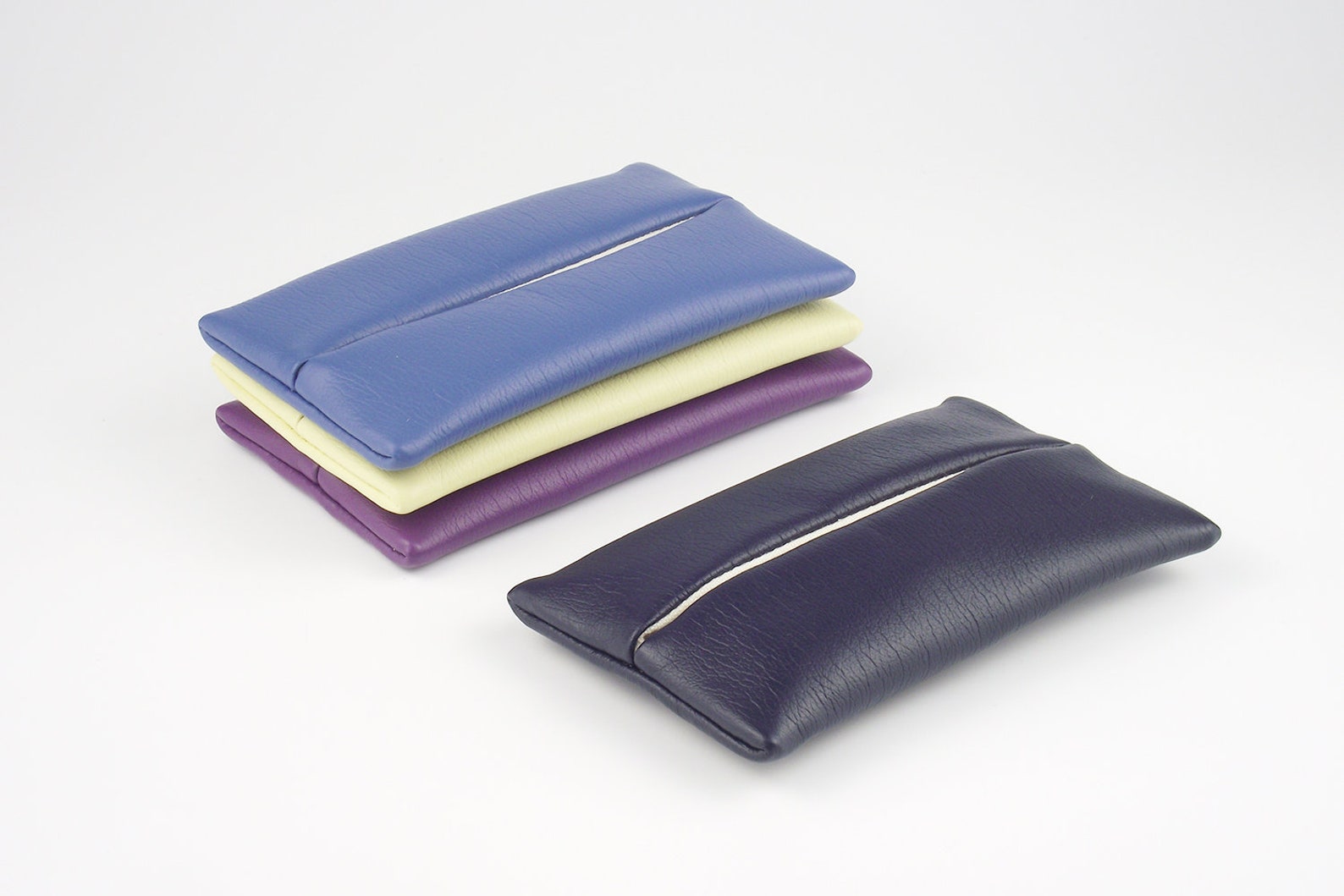 PU Leather Pocket Tissue Cover Travel Tissue Holder Pocket Etsy