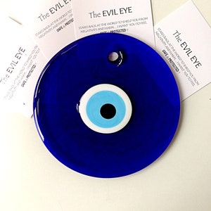 evil eye bead 26cm evil eye wall hanging evil eye charm large evil eye turkish evil eye nazar boncuk evil eye decor image 1