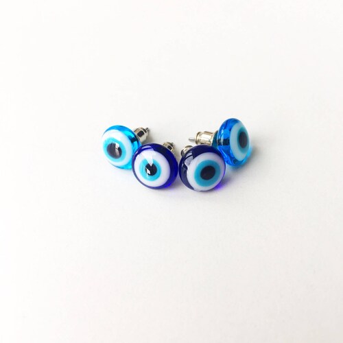 Evil Eye Earrings Eye Studs Glass Evil 