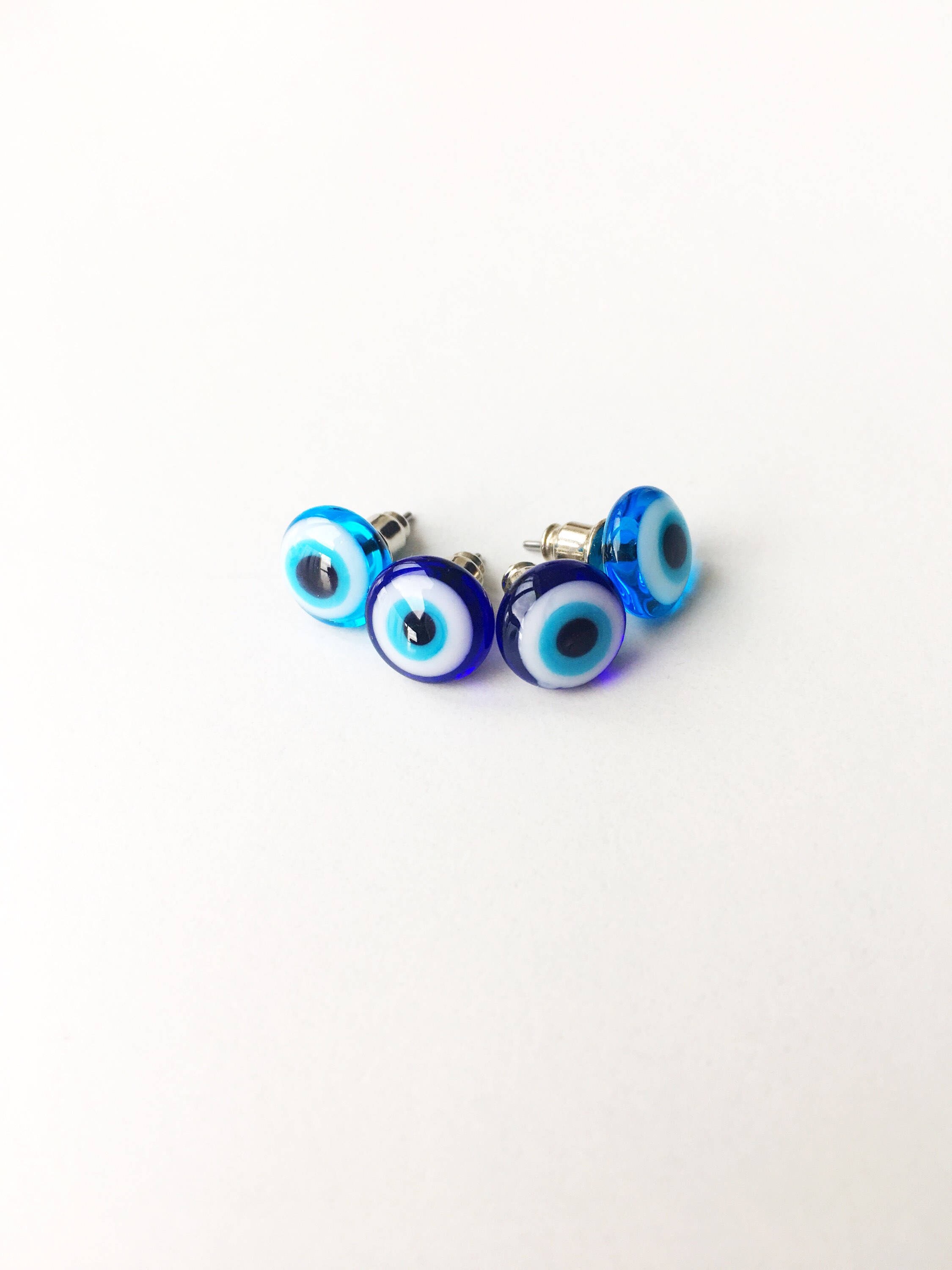 Evil Eye Earrings Eye Studs Glass Evil Eye Evil Eye Jewelry