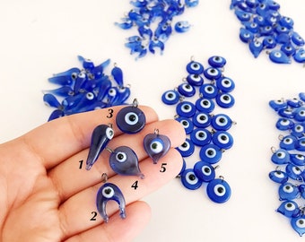 Evil eye beads, unique wedding favors, blue evil eye bead, murano beads, evil eye charm, evil eye wedding, greek evil eye, ojoturco, nazar