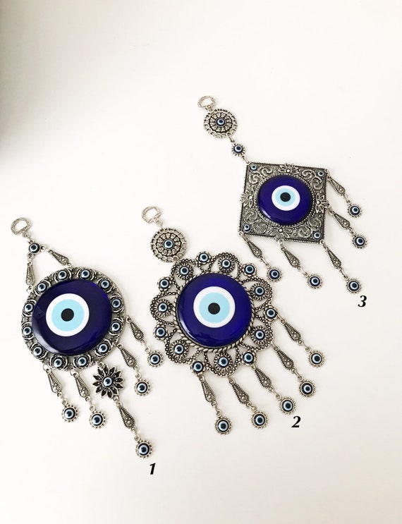 home decor Evil Eye wall decor blue glass evil eye beads turkish evil eye 