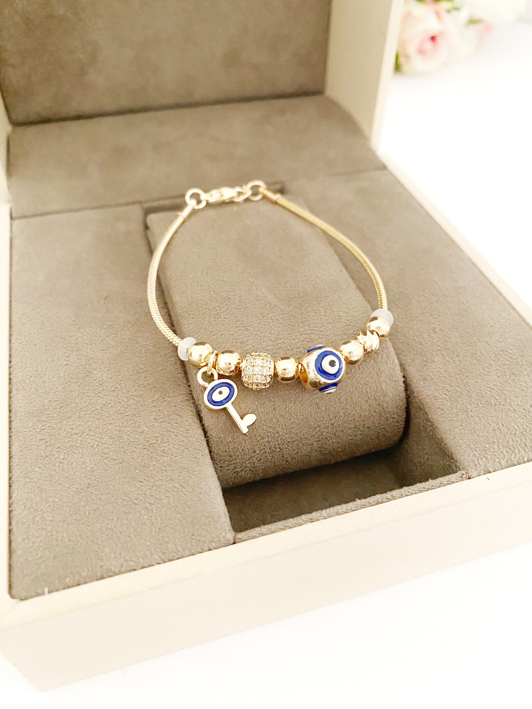 Authentic Pandora Bracelet Rose Gold Silver LOVE India | Ubuy