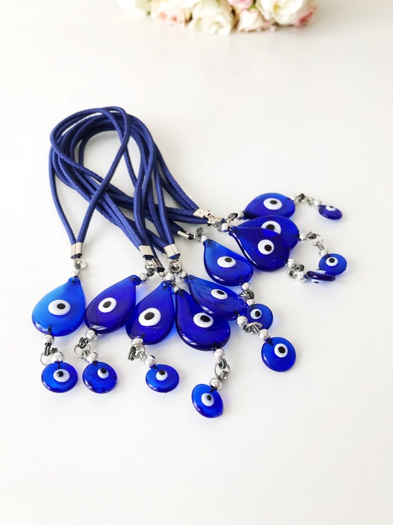 Evil Eye Beads, Car Rear View Mirror Charm, Evil Eye Charm, Blue Evil Eye,  Turkish Evil Eye Beads, Glass Evil Eye, Rearview Mirror Decor 