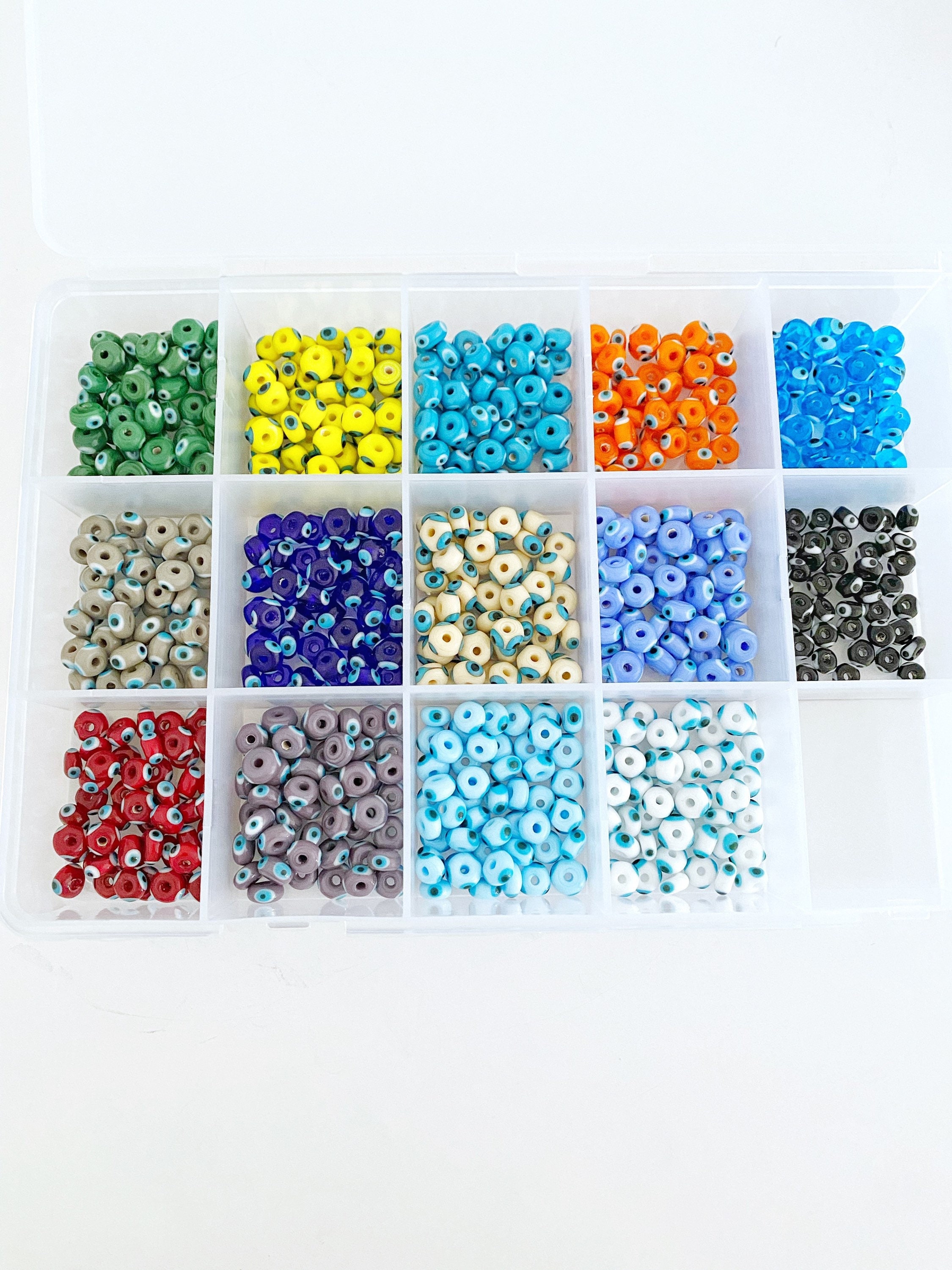 Plastic Beads For Bracelets, Bulk Beads Assortment, Craft DIY Jewelry  Supplies, Gift For Beader, Basket Stuffers, 2.5 lb
