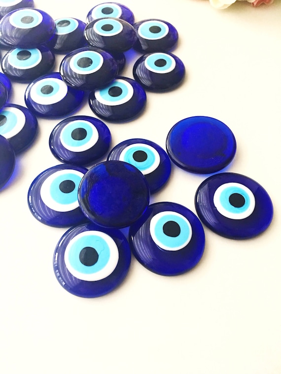 FREE SHIPPING Turkish Blue Evil Eye Beads Lucky Crystal Keychain Details about   Pack of 3 