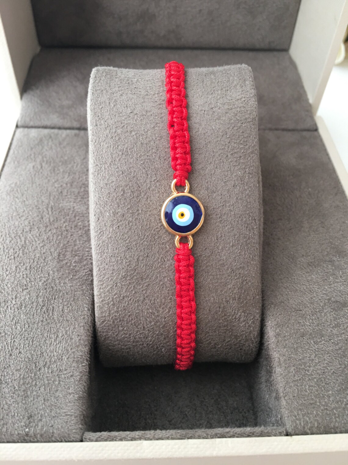 Red String Evil Eye Bracelet Red String Bracelet Blue Evil Etsy