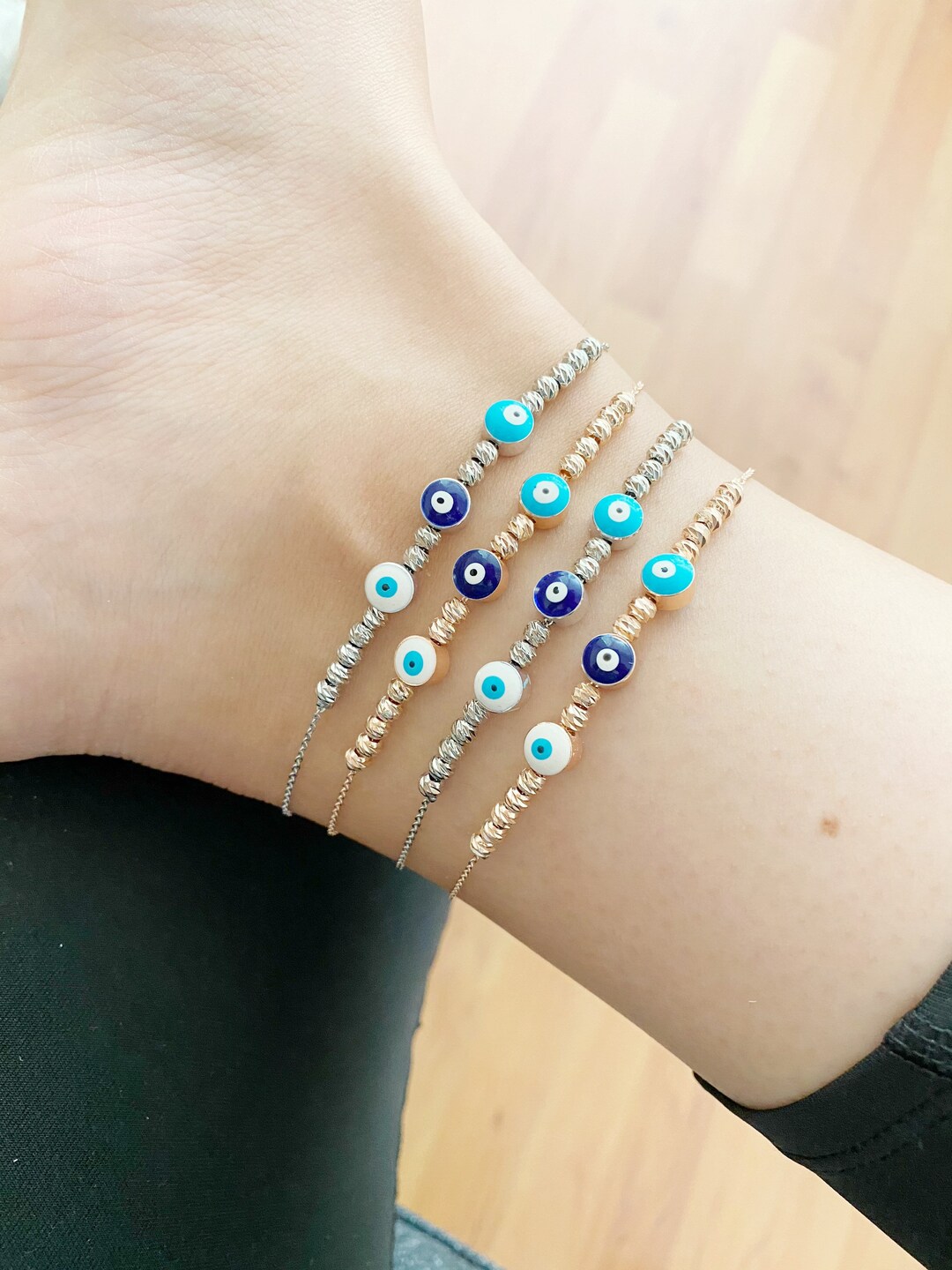 Evil Eye Ankle Bracelet, Evil Eye Anklet, Ankle Bracelet, Evil Eye