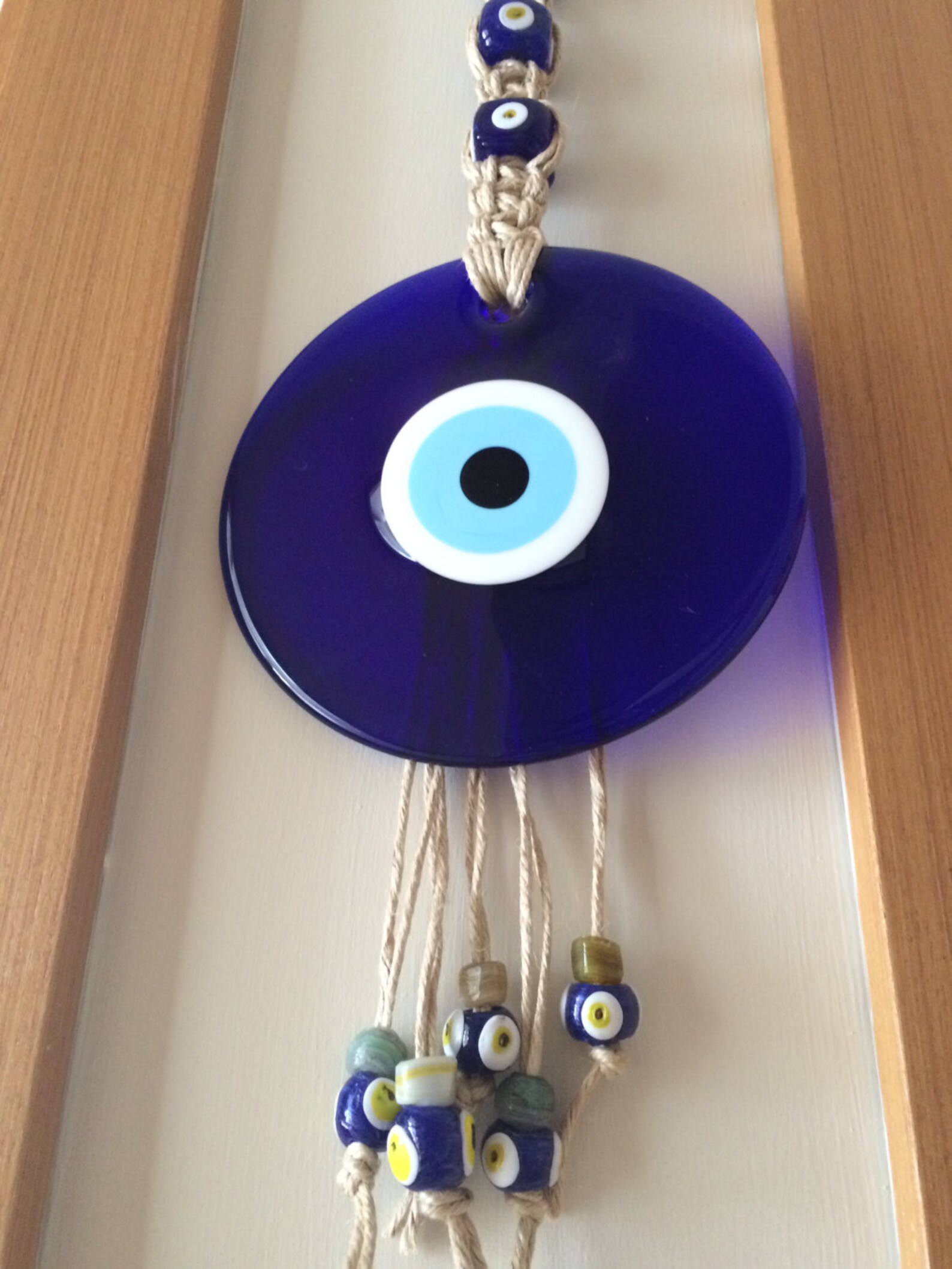 Large Evil Eye Wall Hanging Evil Eye Wall Hanging Nazar Etsy