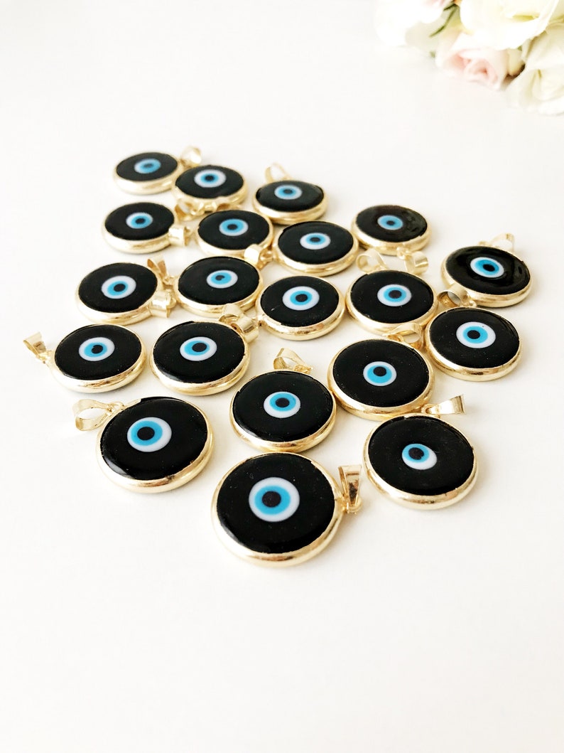 Murano Glass Beads Evil Eye Bead Evil Eye Pendant Evil Eye Etsy