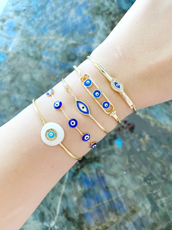 Womens evil on sale eye bracelet