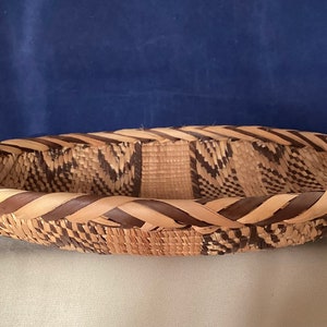 Vintage Gokwe Bowl Basket from Zimbabwe Africa, 11 image 4